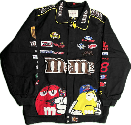 M&M Graphic Racing Jacket - Black