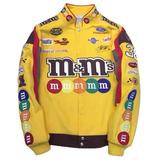 M$M Racing Jacket - Yellow
