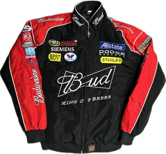 Budweiser Racing Jacket - Black/Red