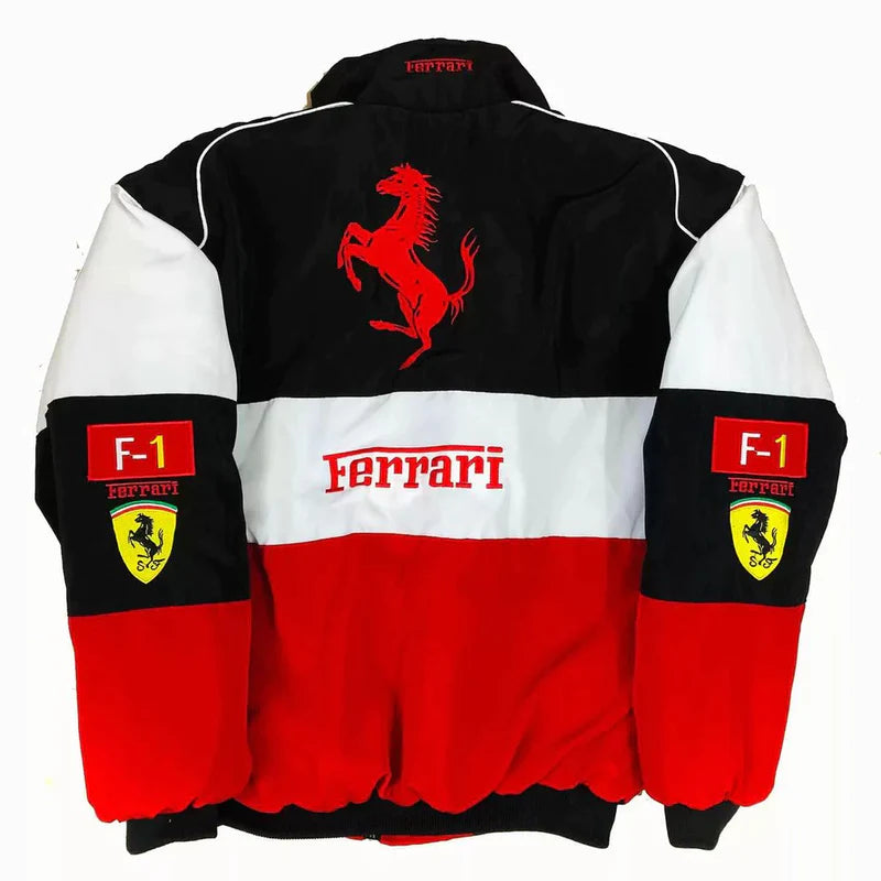 Ferrari Racing Jacket - White